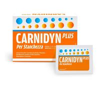 Alfasigma Carnidyn Plus 20 Bustine Gusto Arancia - Integratore Di Aminoacidi, Vitamine E Sali Minerali