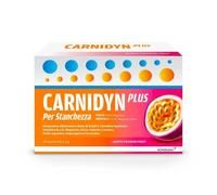 Alfasigma - Carnidyn Plus Integratore Stanchezza Gusto Passion Fruit Confezione 20 Bustine