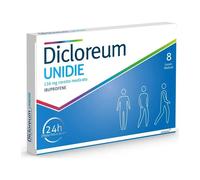 Alfasigma Dicloreum Unidie - 8 Cerotti Medicati Con Ibuprofene 136 mg