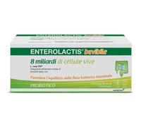 Alfasigma Enterolactis Bevibile 12 Flaconi - Integratore Di Fermenti Lattici Vivi