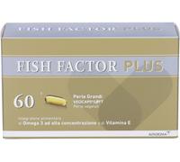 alfasigma fish factor Fish Factor Plus Integratore Omega 3 60 Perle Grandi