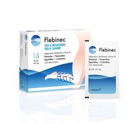 Alfasigma Flebinec Integratore per Tono Venoso e Drenaggio Linfatico, 14 buste