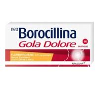 Alfasigma - NeoBorocilina Neoborocillina Gola Dolore Gusto Limone E Miele - 16 Pastiglie