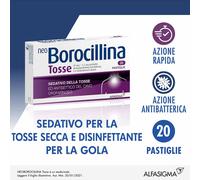 ALFASIGMA SPA NEOBOROCILLINA TOSSE 20 PASTIGLIE