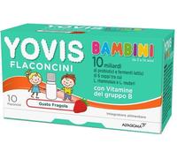Alfasigma spa Yovis Bambini integratore per la flora intestinale 10 flaconcini