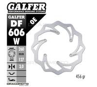 ALFER 125 VR 4T 2003 DF606W Disco Freno Anteriore GALFER