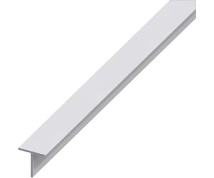 Alfer Aluminium PROFILO T ALLUMINIO ANODIZZATO 15x15x1,5 mm 1 m ARGENTO