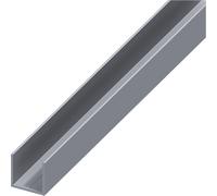 Alfer Aluminium PROFILO U ALLUMINIO NATURALE 19,5x19,5x1,5 mm 1 m