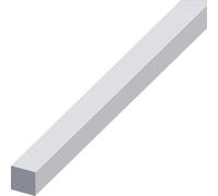 Alfer Aluminium QUADRO PIENO ALLUMINIO ANODIZZATO 10x10 mm 1 m ARGENTO