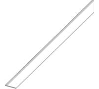 Alfer PROFILO BARRA PIATTA ALLUMINIO Argento Cromato mm. 30x2 mt. 1