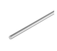 Alfer Profilo Profili in Alluminio anodizzato Colore Argento Rotondo 1mt Ø 8 mm Tondo