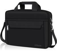 Alfheim Borsa a Tracolla per Laptop 15,6-16 pollici, Impermeabile Borsa Leggera Messenger Capacità Aggiuntiva per Uomo Donna Viaggi Aziendali, Compatibile con 15,6" Lenovo Acer Dell HP Laptop Notebook