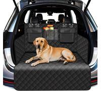 Alfheim Custodia per Baule Auto per Cani, Antistrappo e Impermeabile, Copertura del Sedile Posteriore per Cane Lavabile Antiscivolo con Protezione Laterale Universale per Auto, Camion, SUV