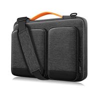Alfheim Custodia per laptop da 15,6-16", borsa a tracolla leggera impermeabile resistente agli urti, custodia protettiva a 360°, compatibile con MacBook Pro A1398 A2141 A2485, Surface Book