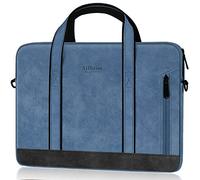 Alfheim Custodia per Laptop da 15,6 Pollici Sleeve, 15-15.6 pollici Laptop Borsa Impermeabile Resistente all'Acqua con Cintura a Spalla Viaggio/Business, Compatibile con 16" MacBook Pro M4 M3 M2 M1