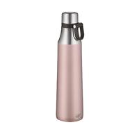 alfi CITY BOTTLE LOOP 700ml, vintage rose mat, borraccia in acciaio con tracolla, robusto thermos ermetica, tiene freddo per 12 ore, ermetica, borraccia per bevande gassate, per lavastoviglie