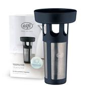 alfi DAN TEA FILTER, filtro in acciaio per tè sfuso, filtro da tè per caraffa termica o tazza, infusione diretta nella caraffa isolante, tè sostenibile, per lavastoviglie, senza BPA