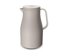alfi ECONSCIOUS - Caraffa termica con inserto igienico in vetro temperato in plastica biologica, chiusura a vite con bottone a pressione, versare con una sola mano, ideale come caffettiera da caffè,