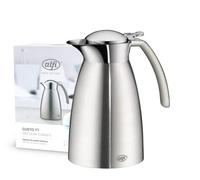 alfi GUSTO TT 0,60l, caraffa isolante in acciaio, coperchio mobile, caldo per 12 ore, freddo per 24 ore, caraffa thermos durevole, ottima caraffa da caffè, caraffa da tè, per lavastoviglie, senza BPA
