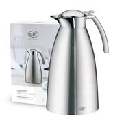 alfi GUSTO TT 1,5l, caraffa isolante in acciaio, coperchio mobile, caldo per 12 ore, freddo per 24 ore, caraffa thermos durevole, ottima caraffa da caffè, caraffa da tè, per lavastoviglie, senza BPA