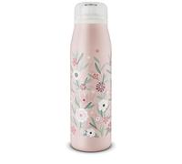 alfi Kids ISO BOTTLE 500 ml, rosa pastello, borraccia per bambini in acciaio inox, assolutamente ermetica con tappo a vite, mantiene caldo per 12 ore, freddo per 24 ore, senza BPA