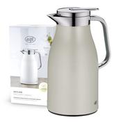 alfi SKYLINE 1,0l, silver lining, caraffa termica con igienico inserto in vetro,