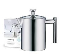 alfi Teiera con Filtro Integrato in Acciaio Inox, Lavabile in Lavastoviglie, Acciaio Inox, Infrangibile, 0.6 L, 2109000060