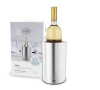 alfi VINO, raffredda bottiglie in acciaio da 0,70 a 1l, vino, spumante, tiene freddo senza condensa e cubetti di ghiaccio, bevande fredde fino all'ultima goccia, per lavastoviglie, senza BPA