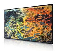 Alfies! Vegvisir Playmat - Design di carte fantasy retrò | Icona bussola piegata a mano | Forma standard | Compatibile con Magic