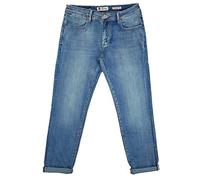 Alfio Collection Jeans Uomo Slim Fit Elasticizzati Chiari 5 Tasche 46 48 50 52 54 56 58 60