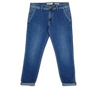 Alfio Collection Jeans Uomo Slim Fit Elasticizzati Tasca America Denim 46 48 50 52 54 56 58 60