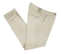 Alfio Collection Pantaloni da Uomo Estivi Cotone Leggeri Chino Slim Fit Elasticizzati 48 52 54 58 60 50 56 (IT, Numero, 58, Regular, Regular, Beige)