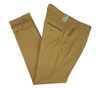 Alfio Collection Pantaloni da Uomo Estivi Cotone Leggeri Chino Slim Fit Elasticizzati 48 52 54 58 60 50 56 (IT, Numero, 58, Regular, Regular, Cacao)