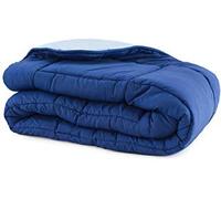 ALFIO SHOP TRAPUNTA PIUMONE LETTO SINGOLO DOUBLE FACE (AZZURRO-BLU)