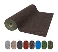 Alfombra de césped Farbwunder Park | Resistente y Resistente a la intemperie | Alfombra de césped Artificial para terraza, balcón y Tiempo Libre | Exterior (Choco, 200 x 250 cm)