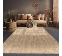 Alfombra De Exterior Resistente A La Intemperie Balcón Sala De Estar Beige
