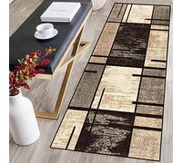 Alfombra de Pasillo Alfombra de Algodón，Lavable con Respaldo de Goma Alfombra de Microfibra，Fácil de Limpiar,Superficie Suave,Pelo Corto Alfombra para Salón Lavadero Dormitorio Corredor