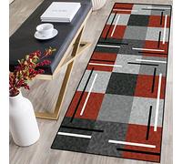 Alfombra de Pasillo Alfombra de Algodón，Lavable con Respaldo de Goma Alfombra de Microfibra，Fácil de Limpiar,Superficie Suave,Pelo Corto Alfombra para Salón Lavadero Dormitorio Corredor