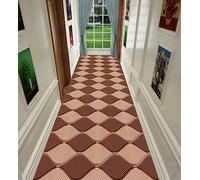 Alfombra Pasillo Antideslizante Lavable Alfombra Larga para Escalera Cocina