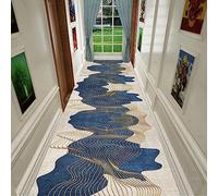 Alfombra Pasillo Antideslizante Lavable Alfombra Larga para Escalera Cocina