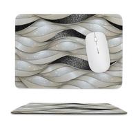 Alfombrilla per Mouse Compatta da Geometria Nord Europa 25 x 20 cm ma-456 | Superficie Micro, Gomma Spessa Stabilizzante, Bordi Cuciti Anti-Sfilo, Impermeabile, per Gaming Casual e Lavoro su Scrivania