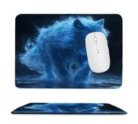 Alfombrilla per Mouse Compatta da Viaggio Lupo di sogno 30 x 25 cm ma-702