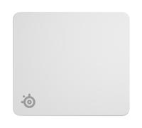 SteelSeries QcK Mousepad Grande - White - Base in gomma siliconica no-slip - Tracking e stabilità top - Ottimizzato per sensori di gioco - 450mm x400mm - FPS, MOBA, RTS, MMO