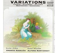 Alfons Kontarsk Variations: Chopin, Schubert, Silcher, Beethopven, Giesekin (CD)