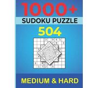 Alfonso Mathio Pub Pub Alfonso 1000+ Sudoku Puzzles 504 Medium & 50 (Tascabile)