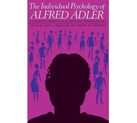 Alfred Adler Individual Psychology (Tascabile) Torchbooks