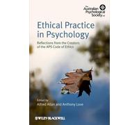 Alfred Allan Anthony Love Ethical Practice in Psychology (Tascabile)