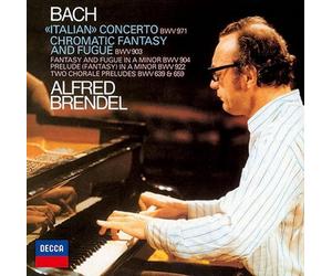 Alfred Brendel J.S. Bach Concerto Italiano Bach Masterpieces Tower Records Li...