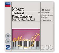 Wolfgang Amadeus Mozart The Great Piano Concertos (CD) Album