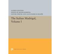 Alfred Einstein The Italian Madrigal (Tascabile) Princeton Legacy Library